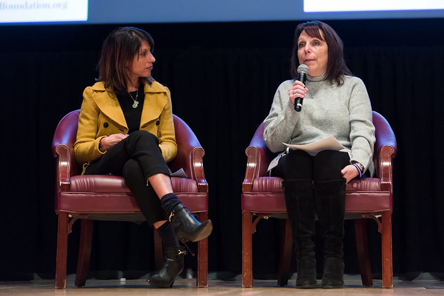 Seema Aceves, M.D., Ph.D., and Ellyn Kodroff 