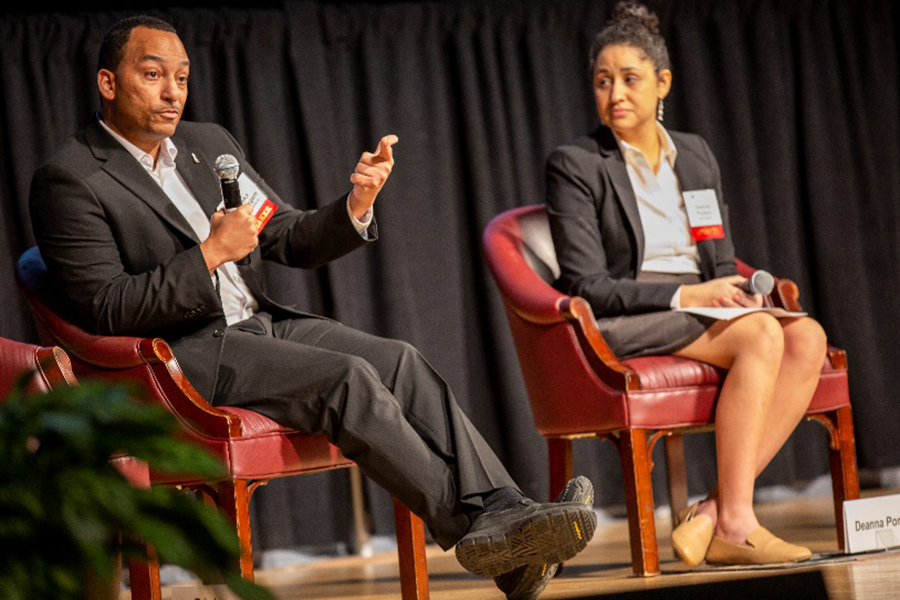 Tshaka J. Cunningham, Ph.D., talks about the importance of supporting the next generation of minority scientists.