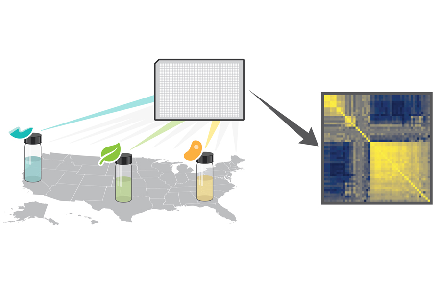 Scientists across the country contribute samples to the Canvass library of natural products.